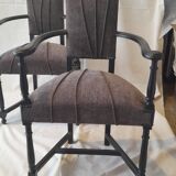 Pair of armchairs called Caquetoires