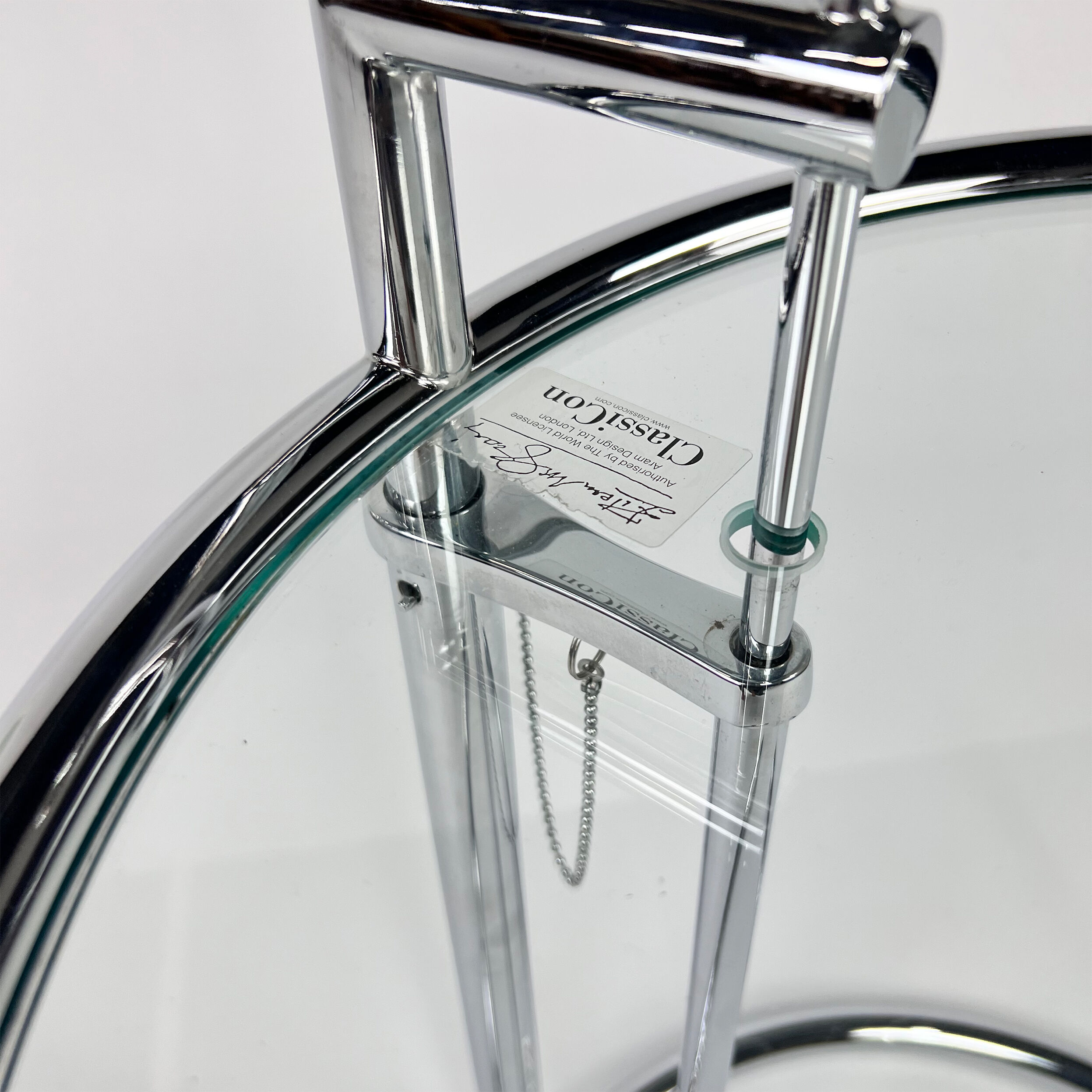 ClassiCon Eileen Gray E 1027 Side Table, 1970s