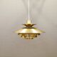 Scandinavian vintage pendant lamp by Jeka Metaltryk