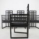 Set of Four Josef Hoffmann Armloffel Chairs Made By Wittmann,Austria