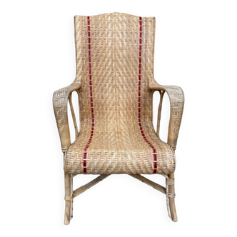 Rattan armchair