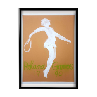 Affiche Roland Garros 1990