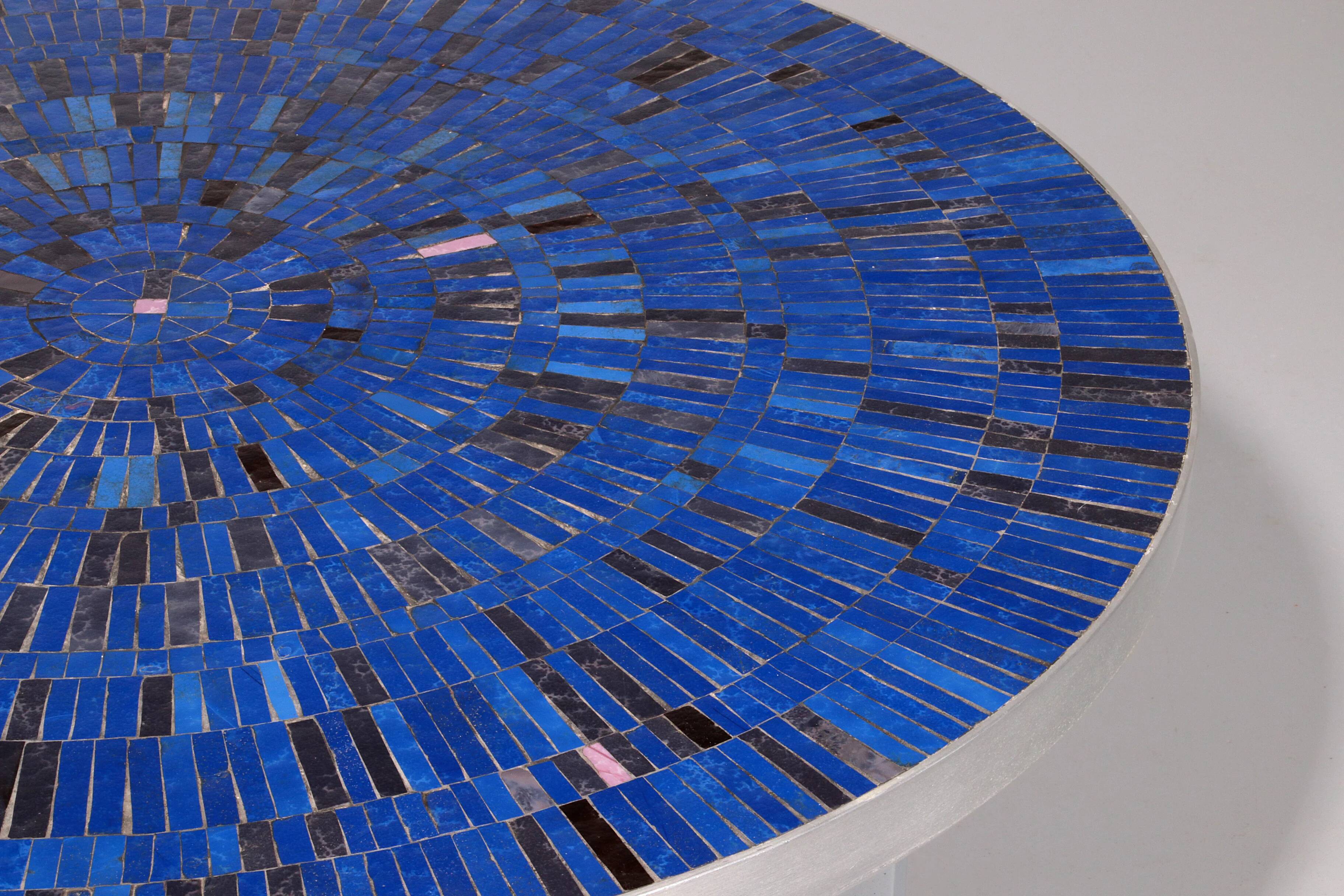 Coffee table by Berthold Müller Oerlinghausen for Berthold Müller Mosaikwerkstätten, 1960s