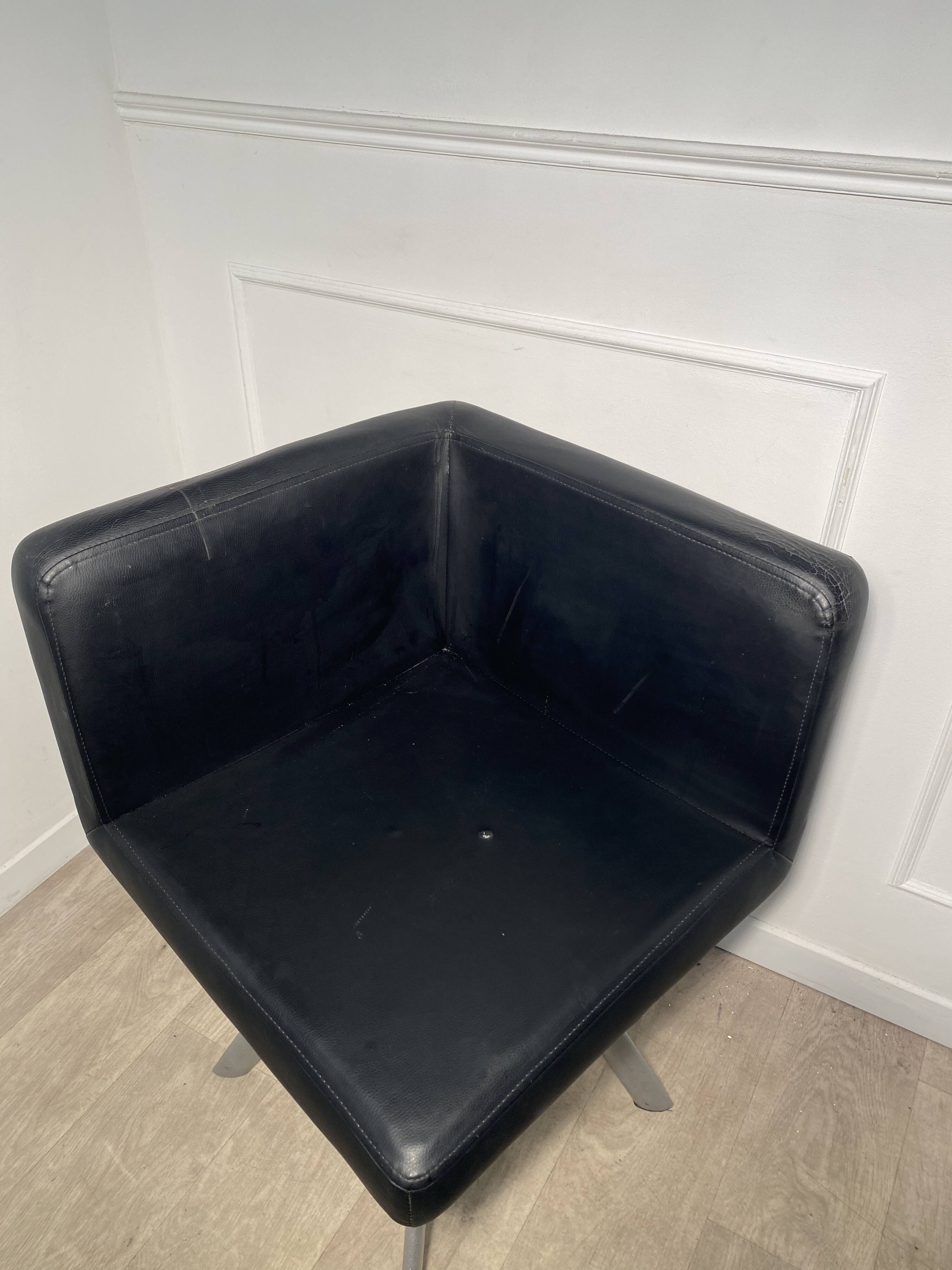 Designer corner armchair