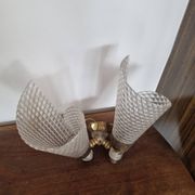 Paire D'applique vintage cornet rockabilly