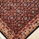 Vintage indian carpet tabriiz handmade 100cm x 130cm 1980s, 1c718