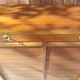 double curtain filing cabinet, vintage