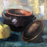 Painting "apples and pottery"