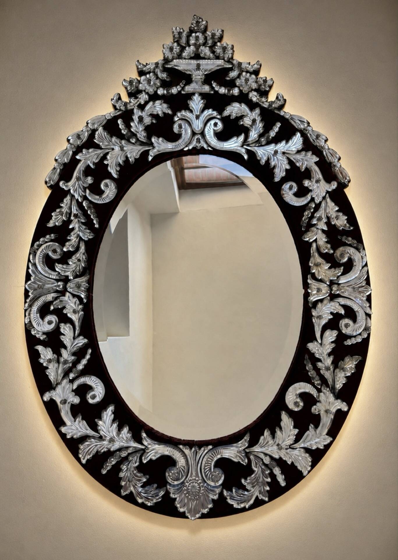 Napoleon iii antique mirror