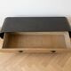 TV unit metal and wood 120*35cm