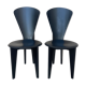 Pair of Calligaris chairs from the 1980s.