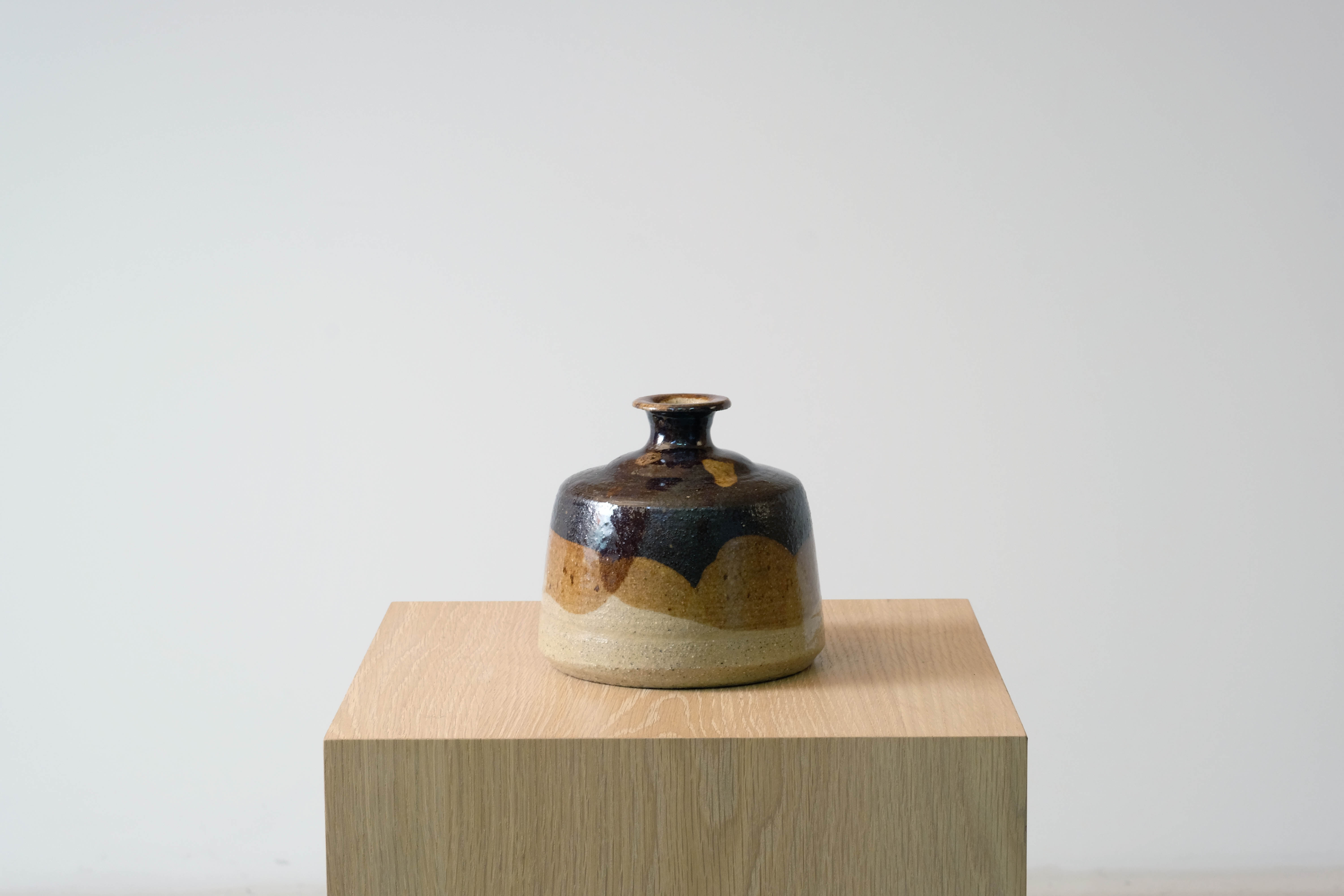 Ceramic vase signed "HIB"