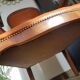 Fauteuil Voltaire en cuir