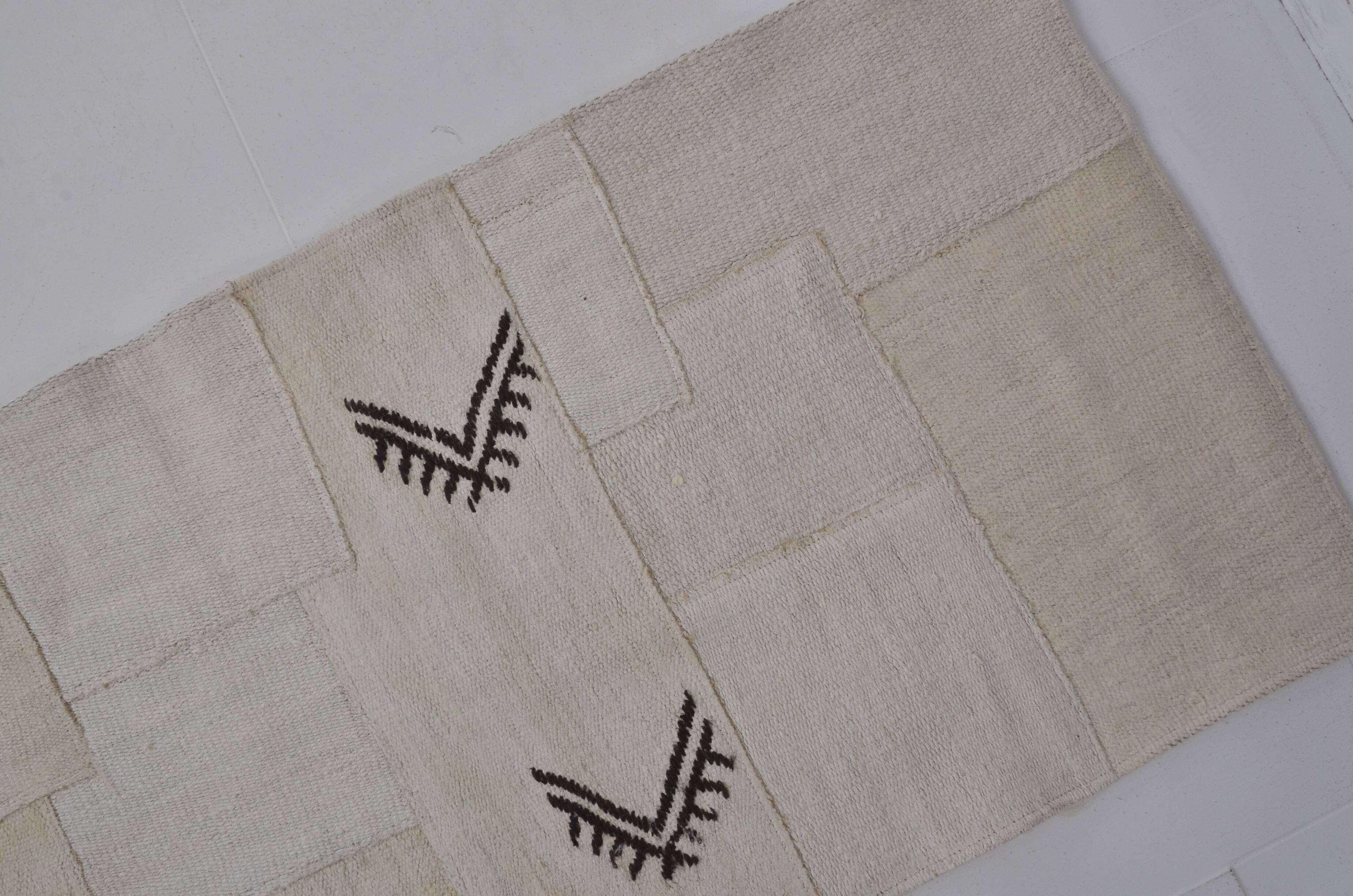 Vintage Anatolian Hemp Runner Rug sku 3959