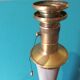 "Mazda" desk lamp in wood and brass France 1940