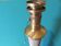 "Mazda" desk lamp in wood and brass France 1940
