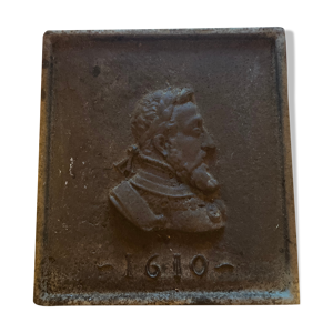 Plaque cheminée en fonte