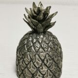 Vintage box in the shape of pineapple, royal tin