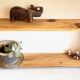 Vintage wooden shelf