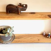 Vintage wooden shelf