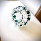 Engraved crystal vase Val Saint-Lambert