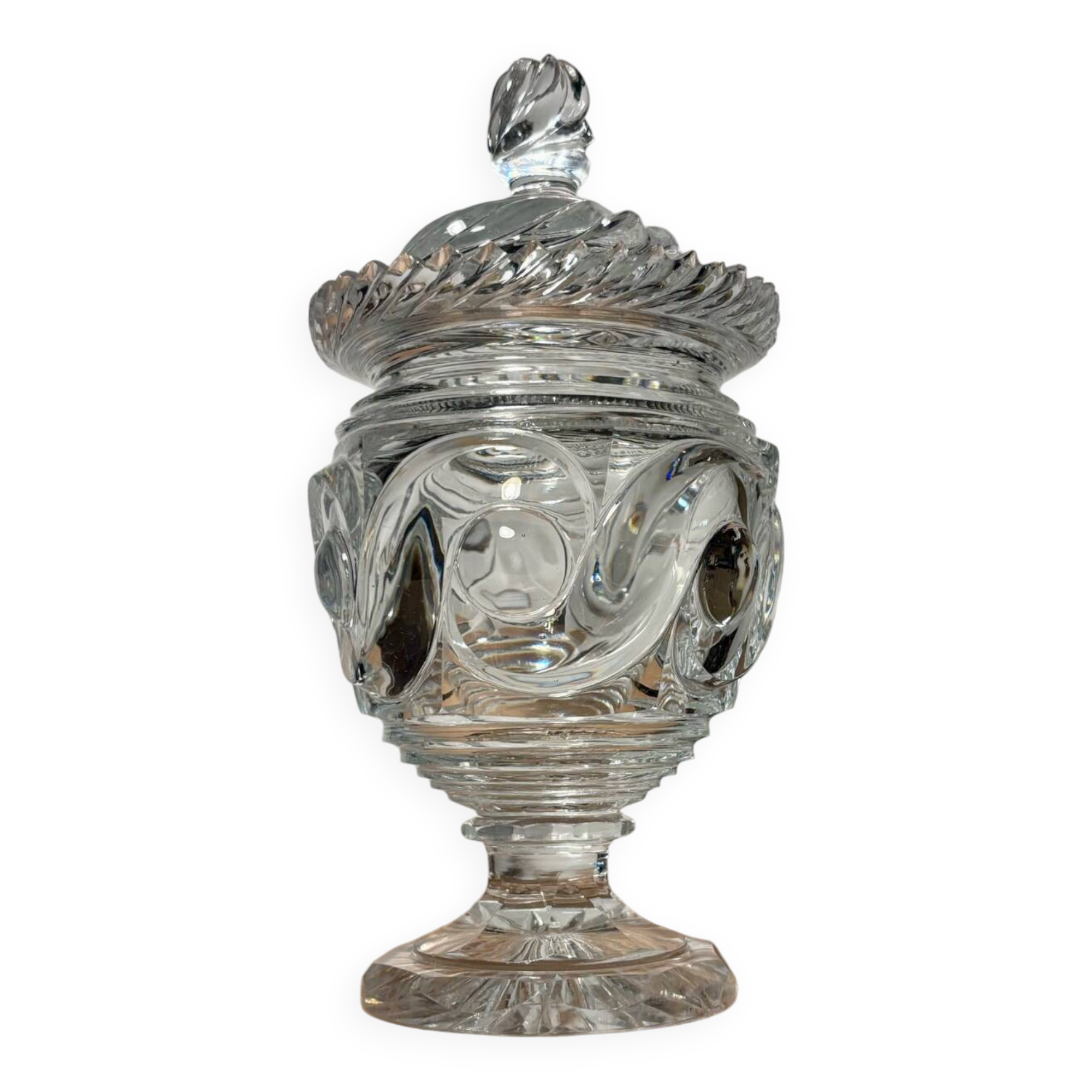 Baccarat mustard pot