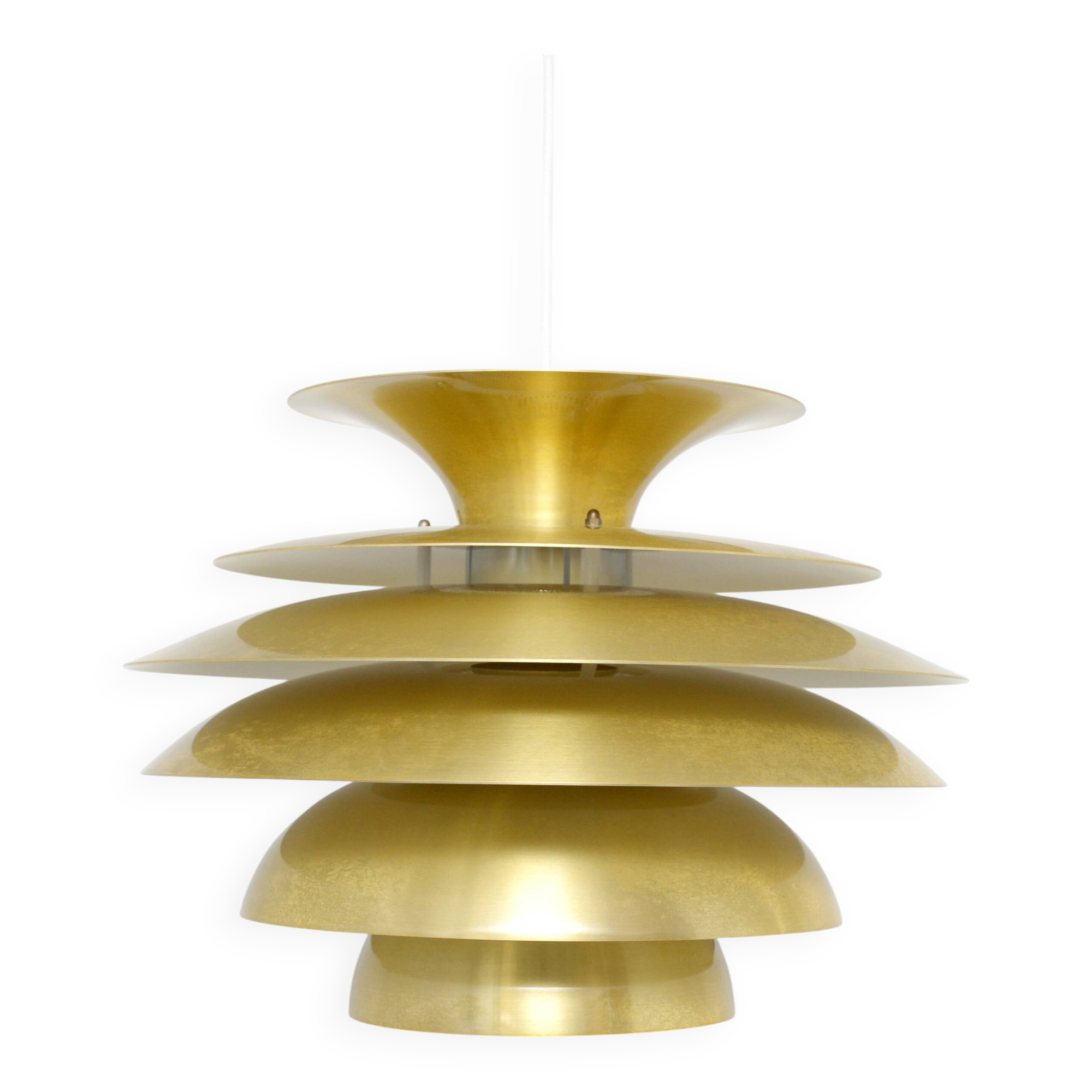 Golden lamp, Denmark 1970s