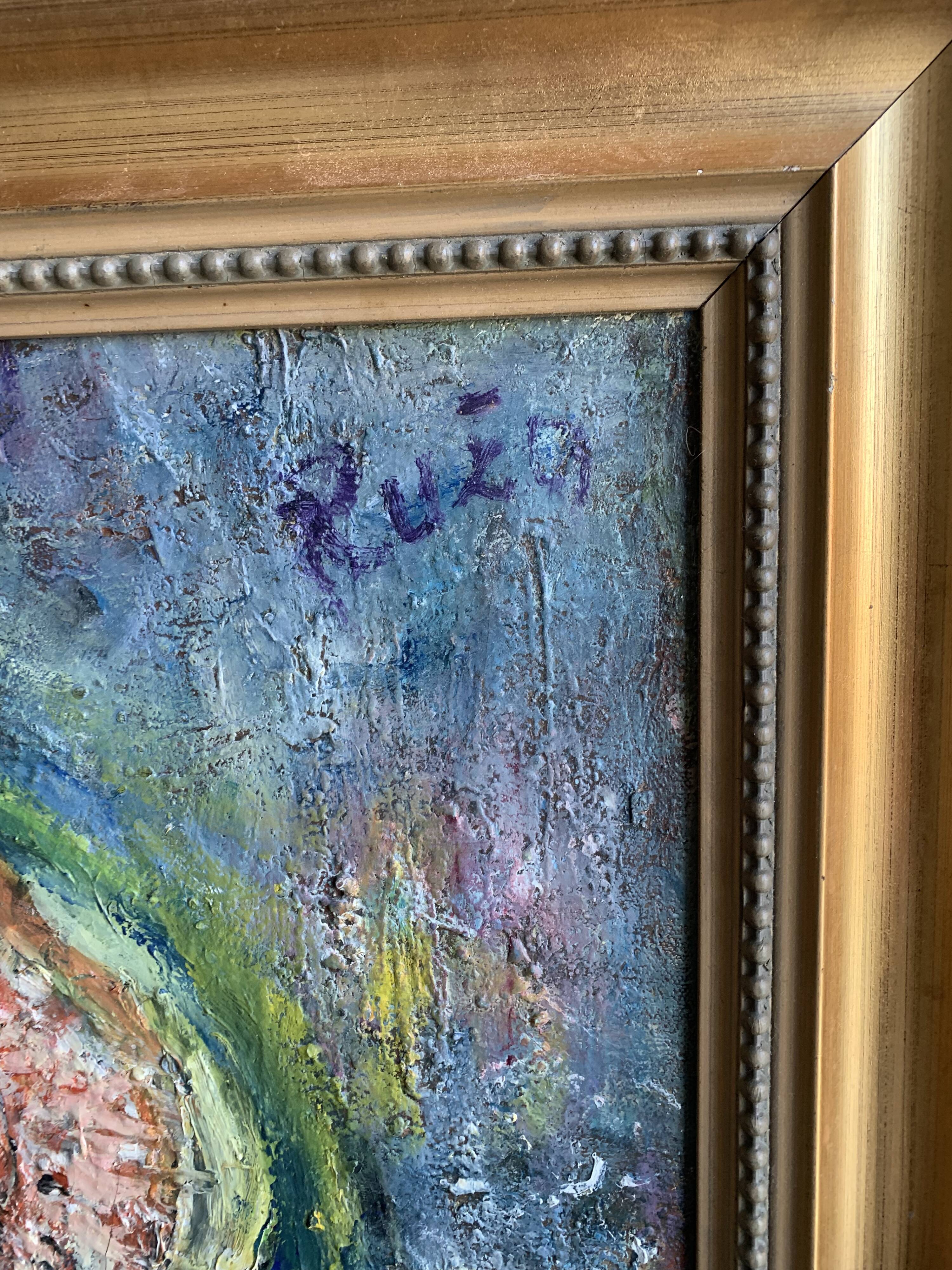 Vintage oil painting