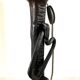 Wrought iron floor lamp landier 19th century