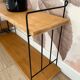 3 String wall shelf modules by WHB, Germany, 1960.