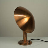 Bauhaus brass table lamp, 1930