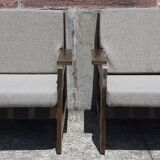 Pair of armchairs 60s