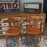 Lot 2 fauteuils bistrot