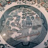 Plate Faïence sarreguemines "Willow"