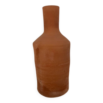 Large Moroccan vase in terracotta — artisanal pottery