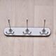 Vintage white Formica coat rack - triple hook
