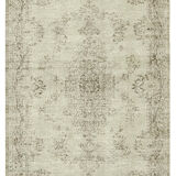 Handmade oriental beige rug 171 cm x 275 cm