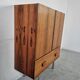 Scandinavian rosewood and chrome sideboard, 60s