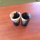2 vintage horn cups