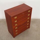Commode en teck, design danois, années 1960