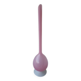 Pink opaline single-flower vase