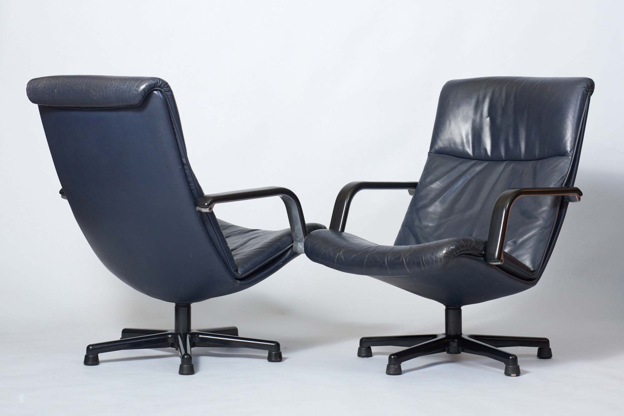 F154 armchairs by Geoffrey Harcourt pour Artifort