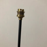 Tripod floor lamp with side table 1960