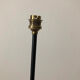 Tripod floor lamp with side table 1960