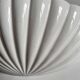 Shell-shaped ceramic wall light Italian
