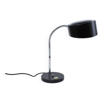 Lampe Philips vintage en métal laqué noir, 1950