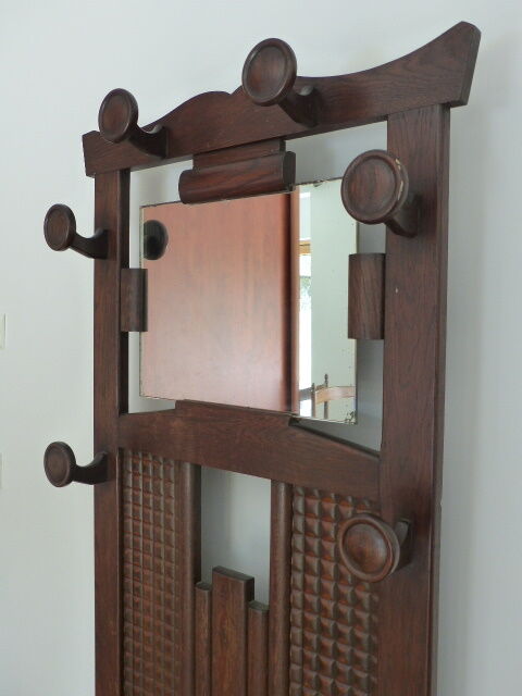 Art Deco coat rack