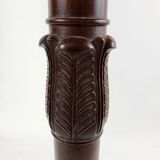 Fifth wheel / art deco wooden pedestal table