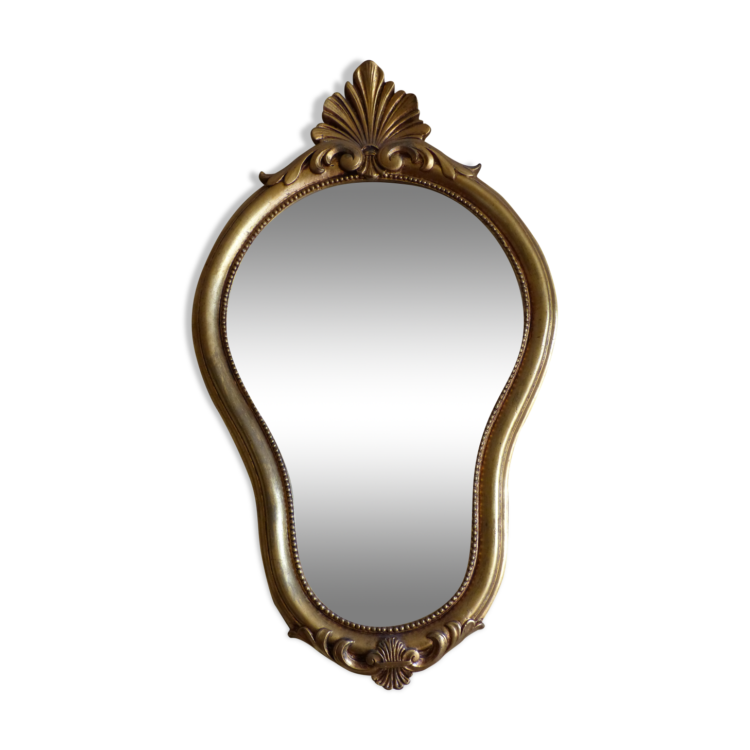 Golden rocaille mirror Louis XV style