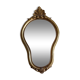 Miroir rocaille doré style Louis XV